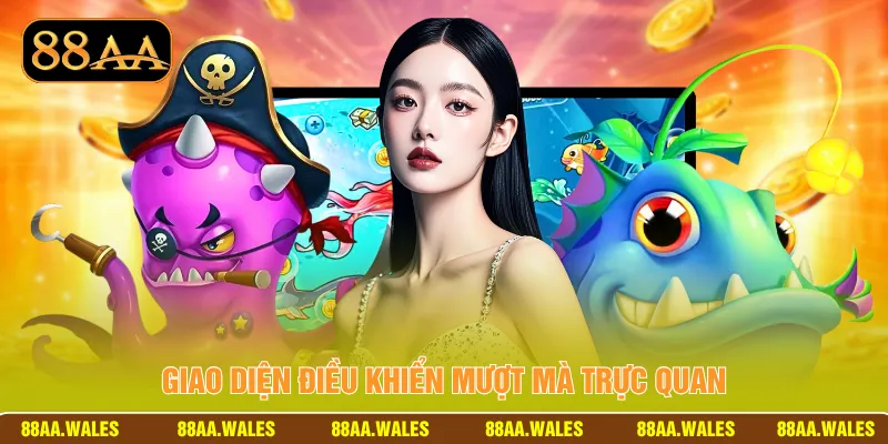 Giao diện điều khiển mượt mà trực quan